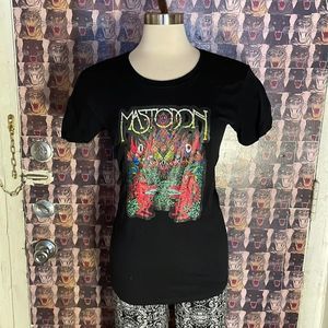 On Set Mastodon band t-shirt
